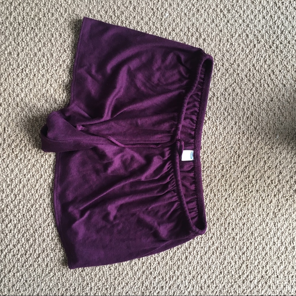 Purple Old Navy Soft Shorts
